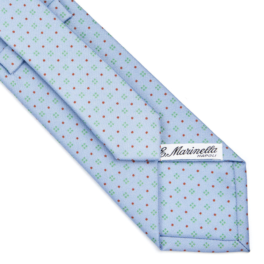 LIGHT BLUE SARTORIAL CLASSIC SILK TIE