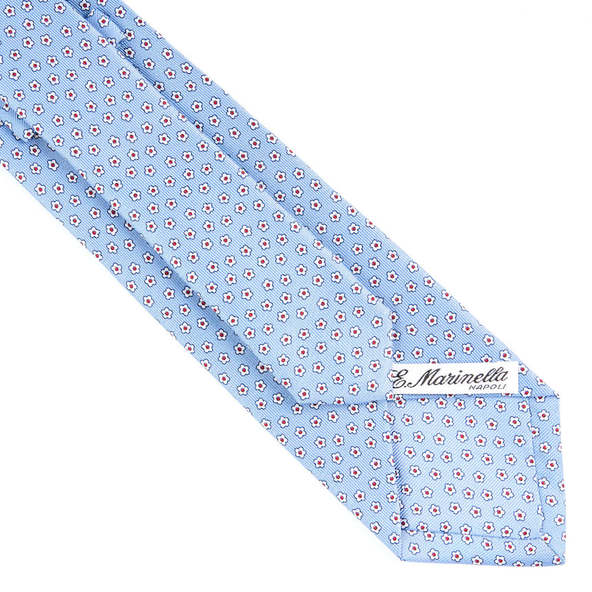 LIGHT BLUE SARTORIAL CLASSIC SILK TIE