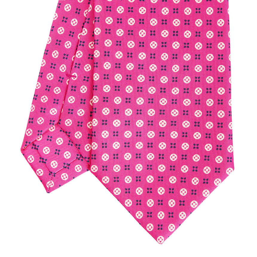 FUCSIA SARTORIAL CLASSIC SILK TIE