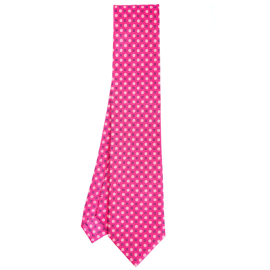 FUCSIA SARTORIAL CLASSIC SILK TIE