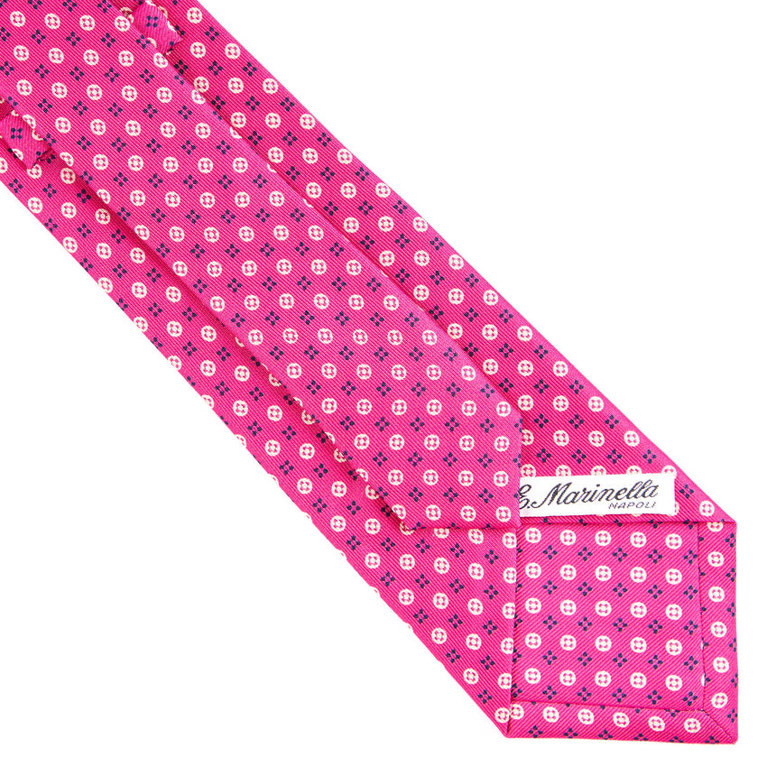 FUCSIA SARTORIAL CLASSIC SILK TIE