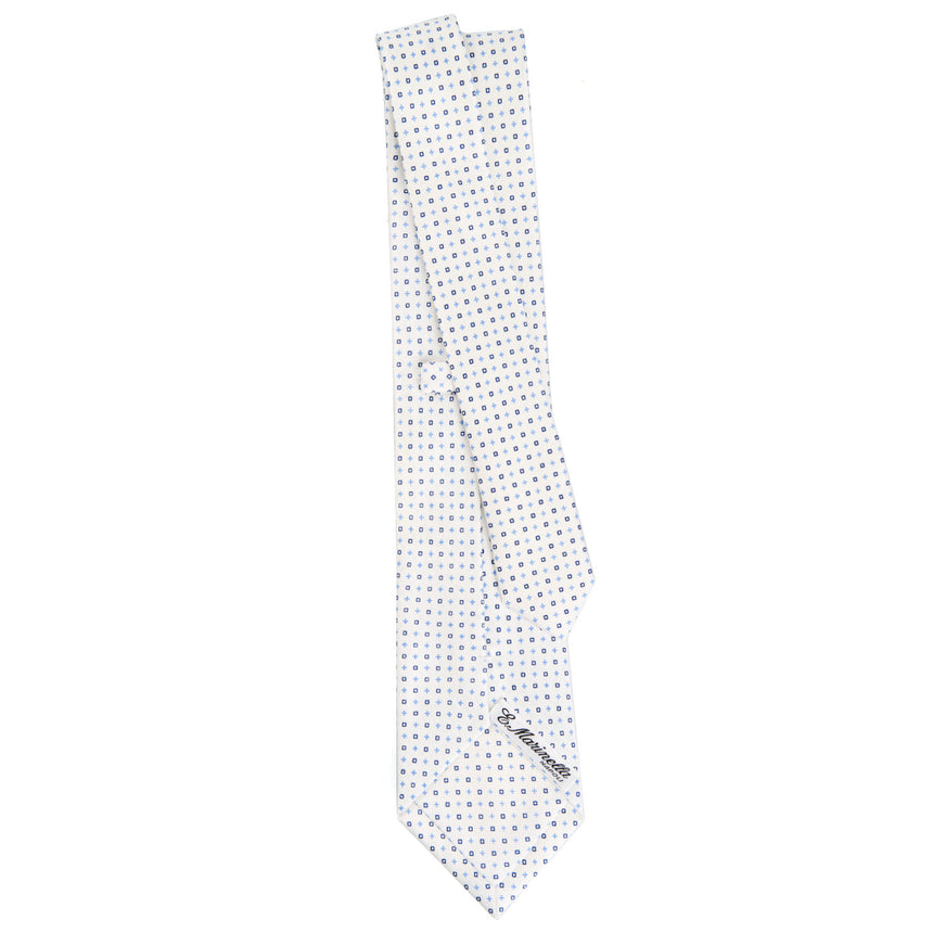 WHITE SARTORIAL CLASSIC SILK TIE