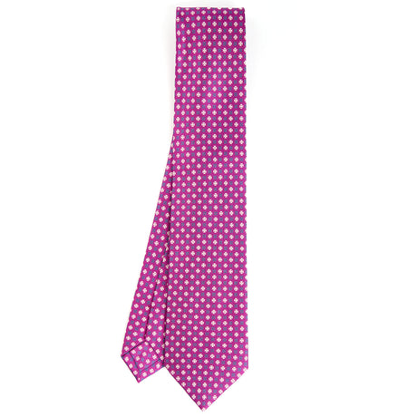 FUCSIA SARTORIAL CLASSIC SILK TIE