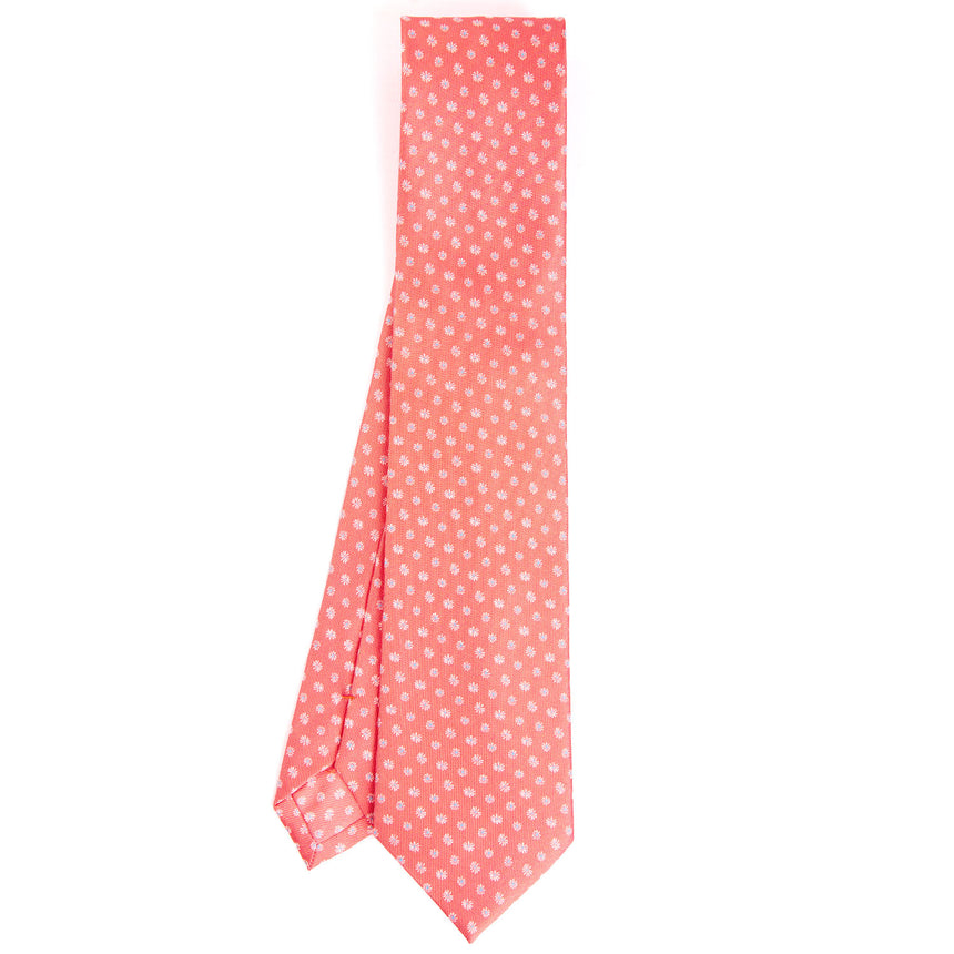 PINK SARTORIAL CLASSIC SILK TIE