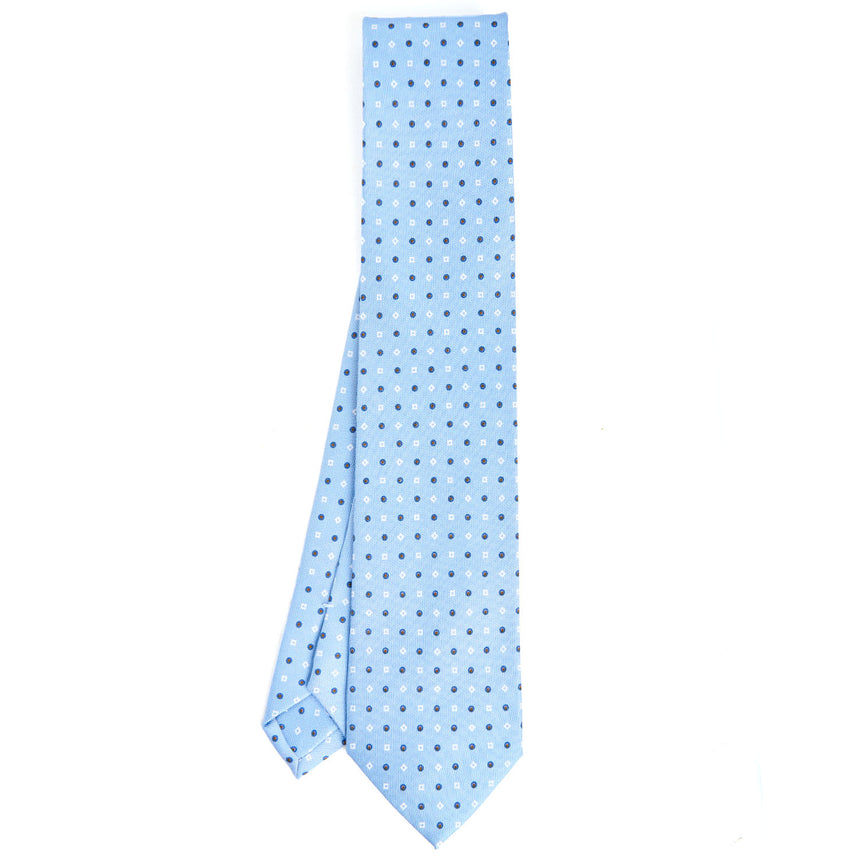 LIGHT BLUE CLASSIC SILK TIE