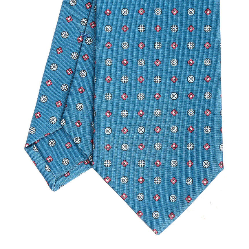 MID BLUE SARTORIAL CLASSIC SILK TIE