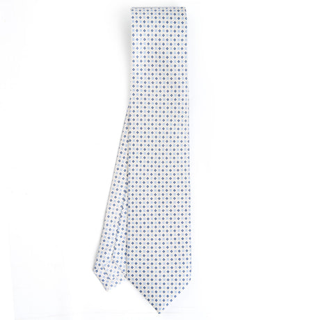 WHITE CLASSIC SILK TIE