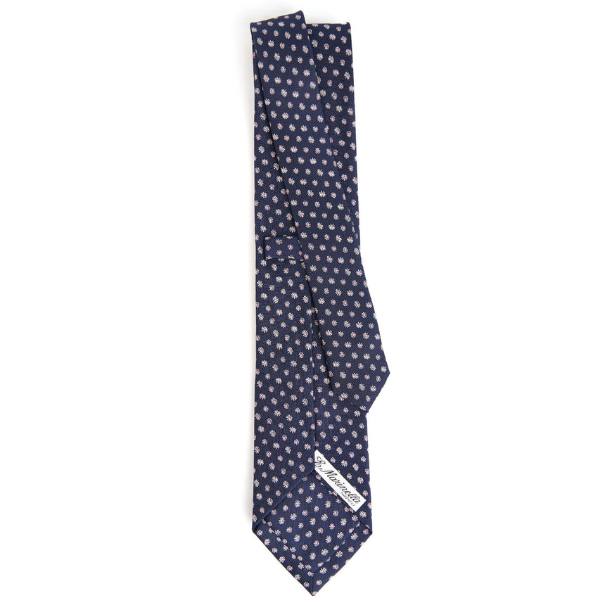 DARK BLUE CLASSIC SILK TIE