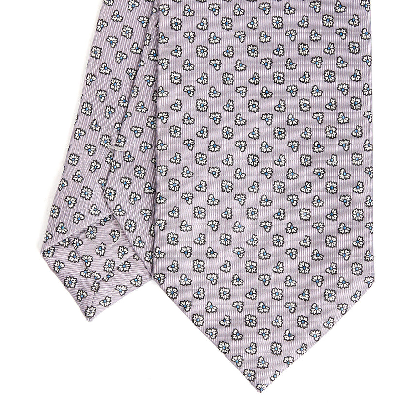 LIGHT GREY CLASSIC SILK TIE