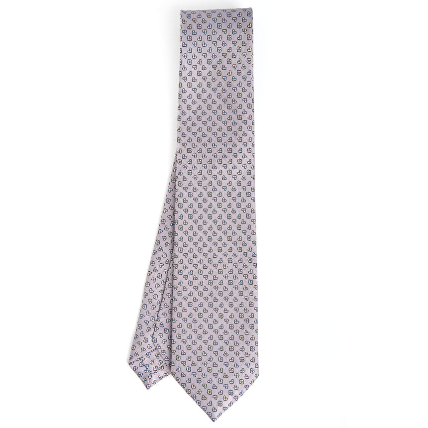 LIGHT GREY CLASSIC SILK TIE