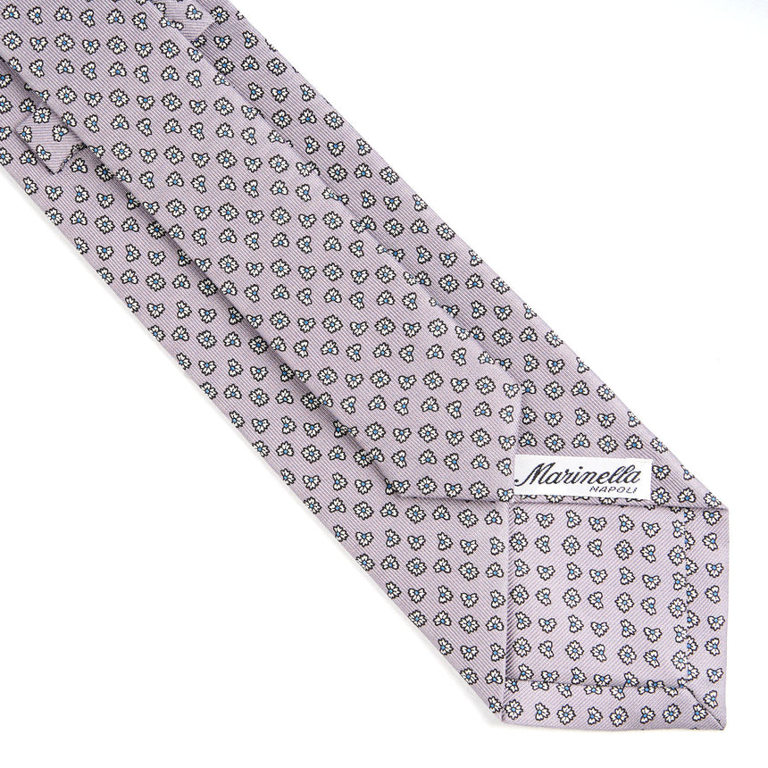 LIGHT GREY CLASSIC SILK TIE