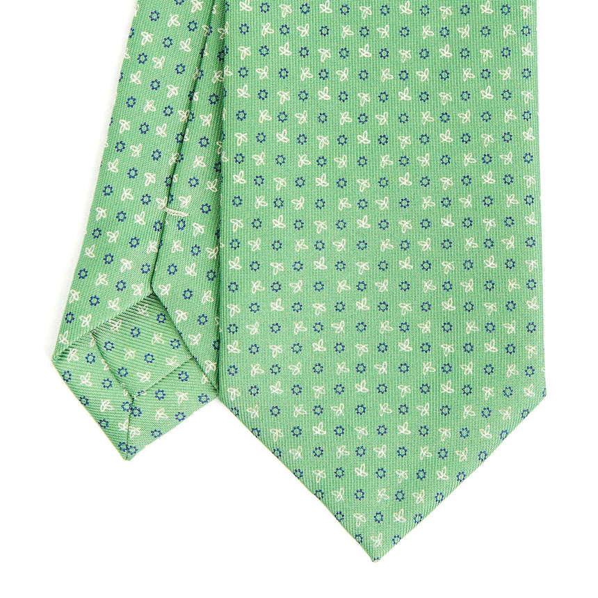 GREEN SARTORIAL CLASSIC SILK TIE