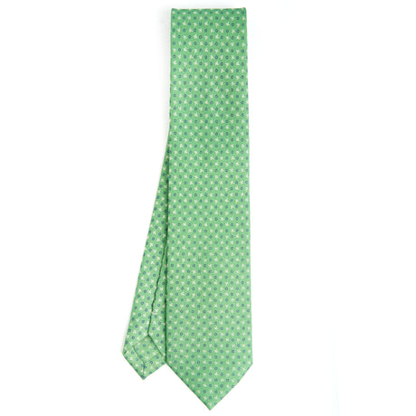 GREEN SARTORIAL CLASSIC SILK TIE