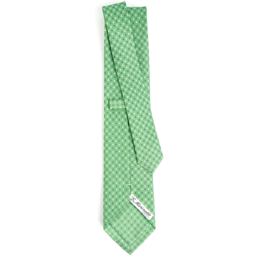 GREEN SARTORIAL CLASSIC SILK TIE