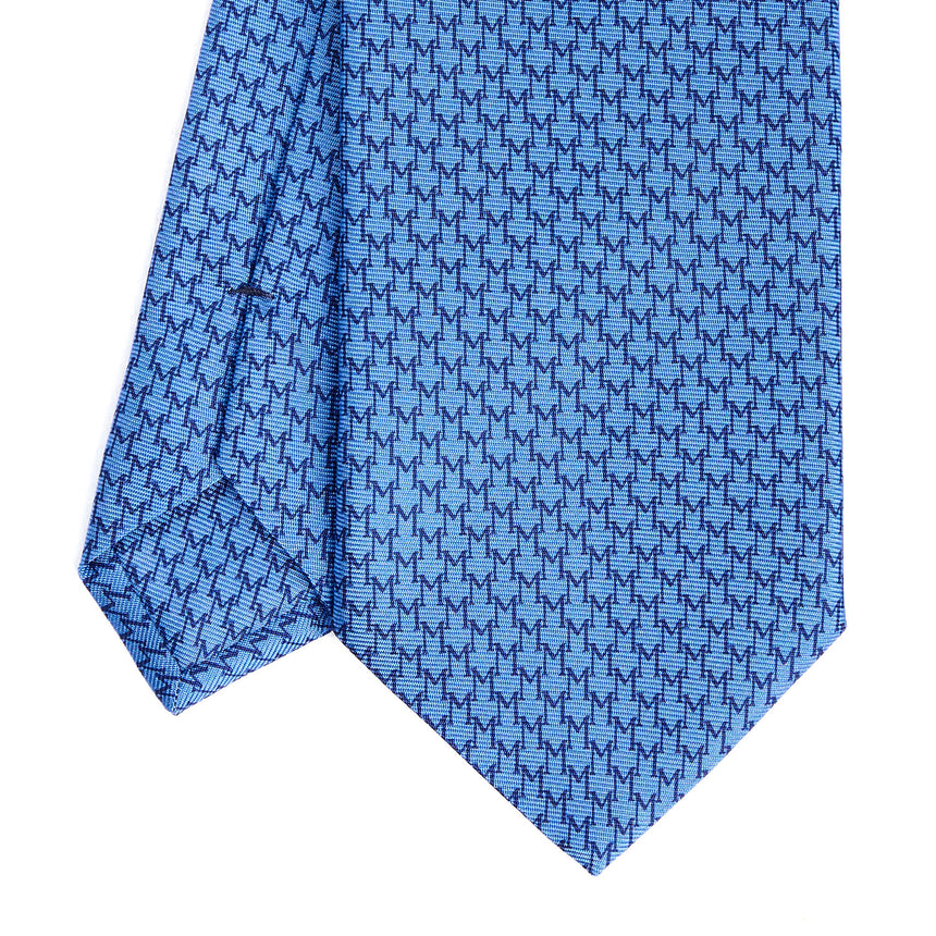 BLUE SARTORIAL CLASSIC SILK TIE