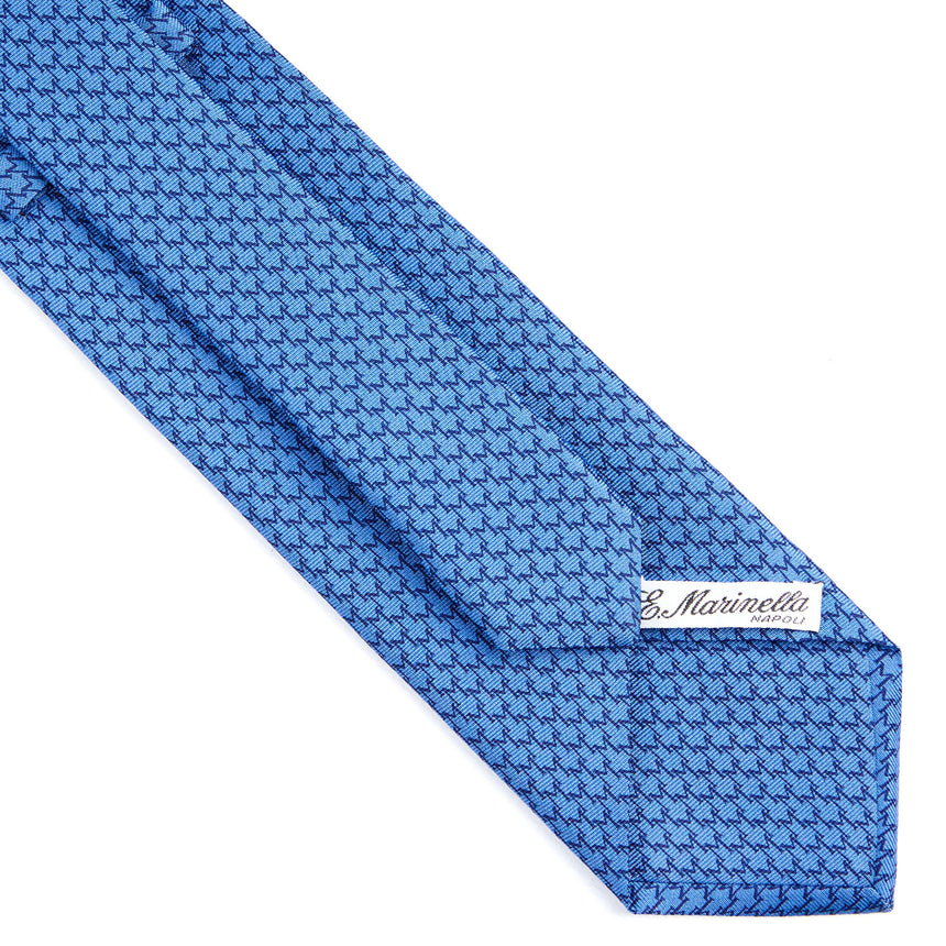 BLUE SARTORIAL CLASSIC SILK TIE