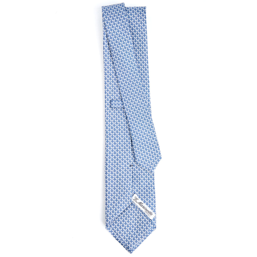 BLUE SARTORIAL CLASSIC SILK TIE