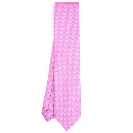 PINK SARTORIAL CLASSIC SILK TIE