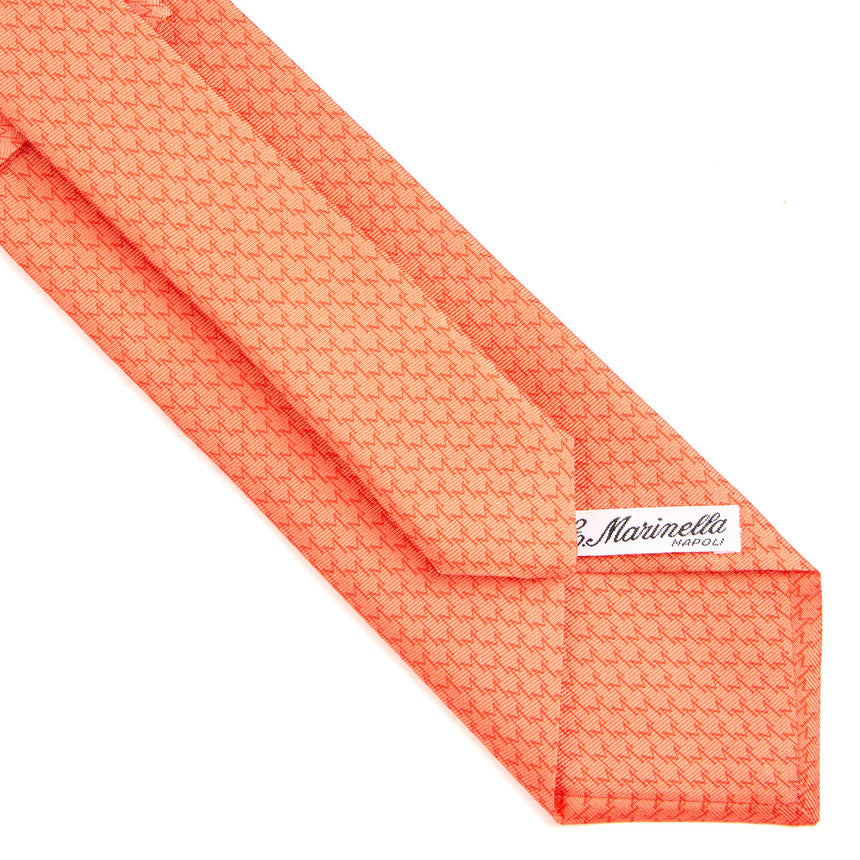 ORANGE SARTORIAL CLASSIC SILK TIE