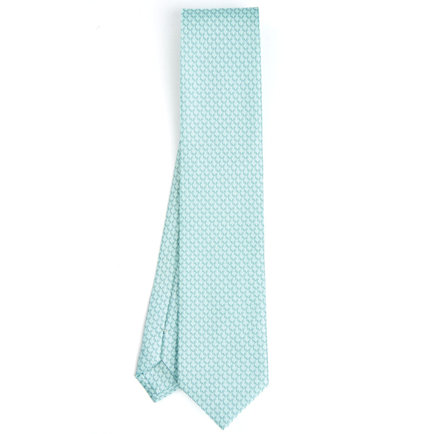 LIGHT GREEN SARTORIAL CLASSIC SILK TIE