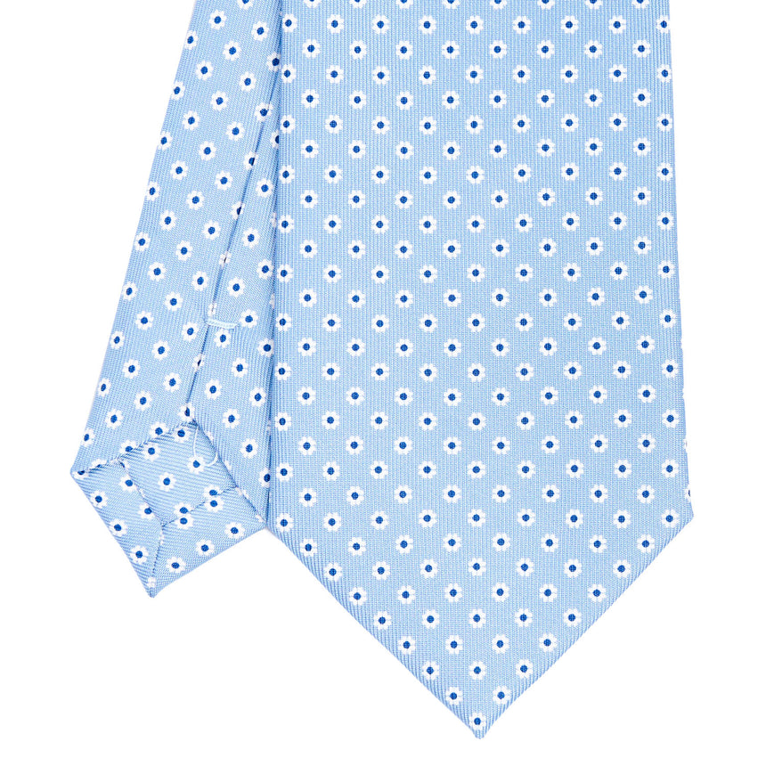 LIGHT BLUE SARTORIAL CLASSIC SILK TIE