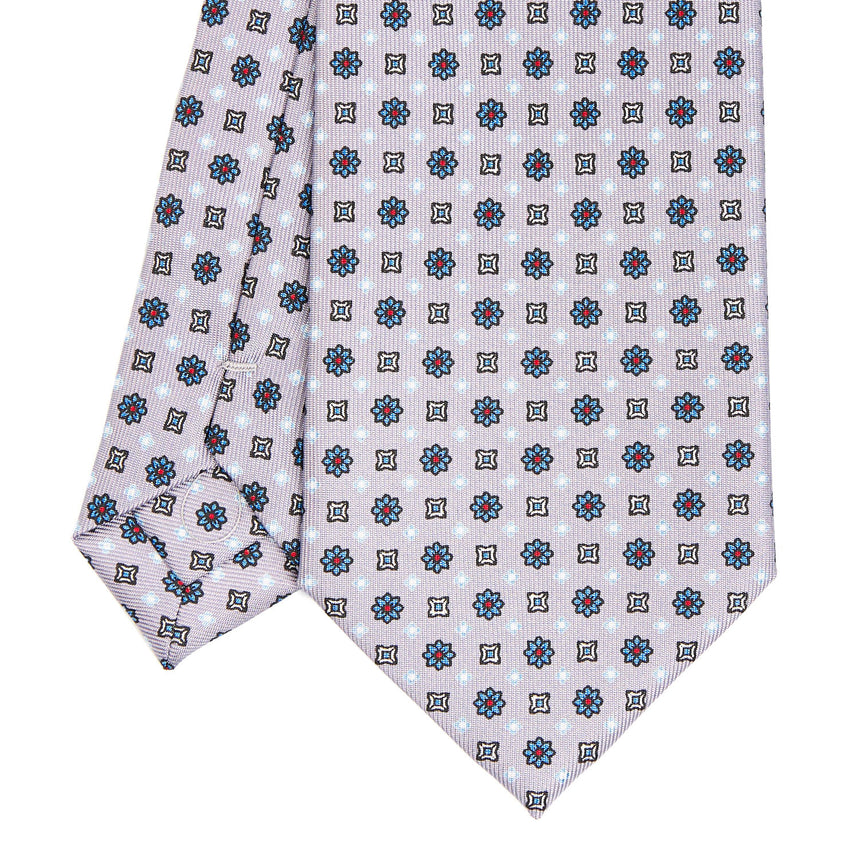 LIGHT GREY SARTORIAL CLASSIC SILK TIE