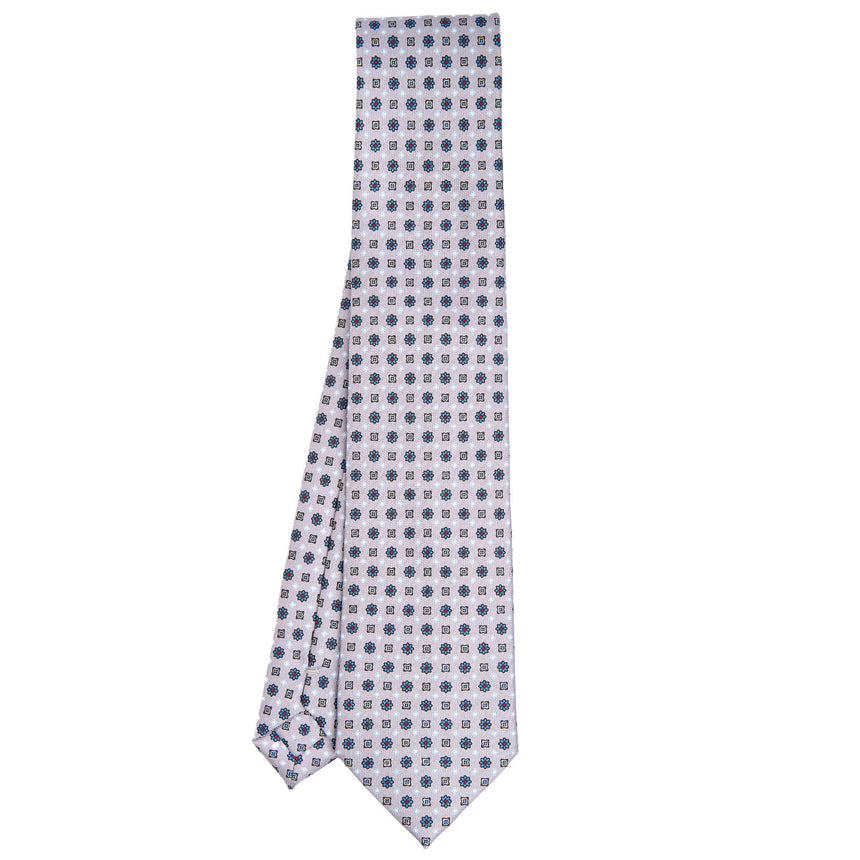 LIGHT GREY SARTORIAL CLASSIC SILK TIE