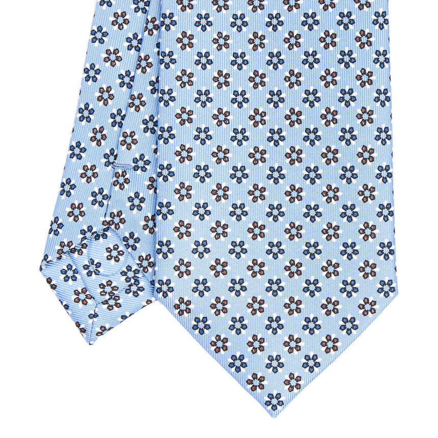 LIGHT BLUE SARTORIAL CLASSIC SILK TIE