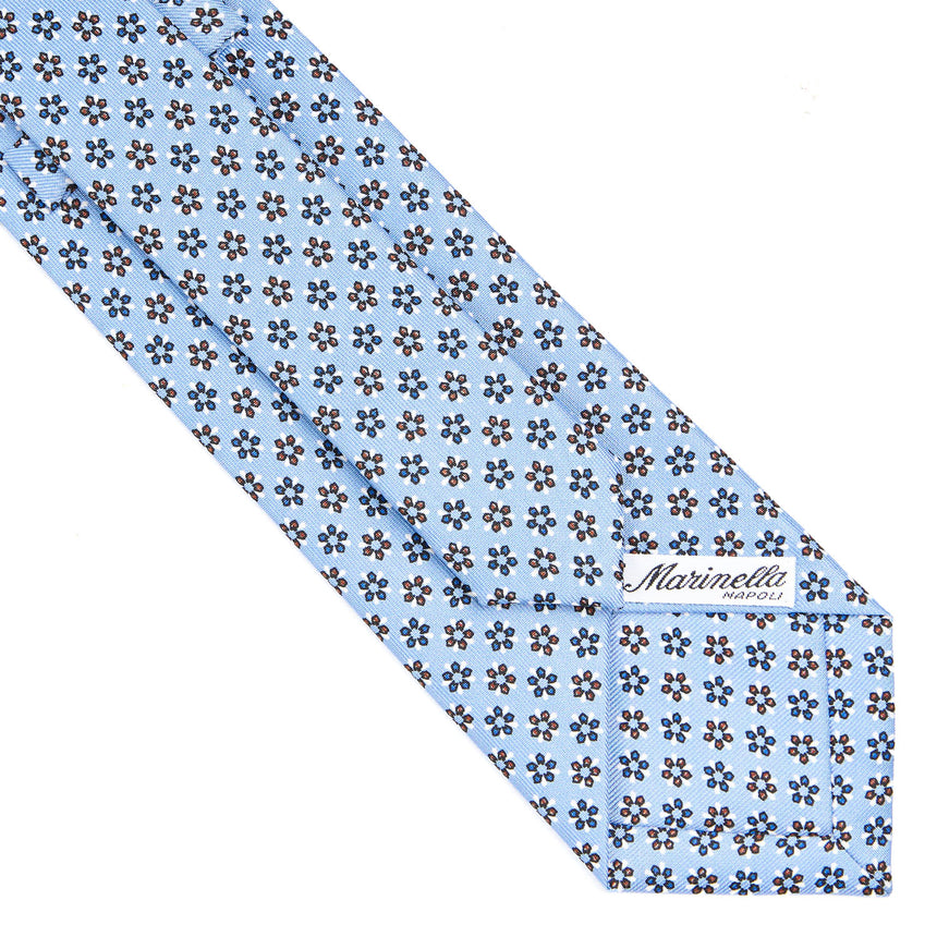 LIGHT BLUE SARTORIAL CLASSIC SILK TIE