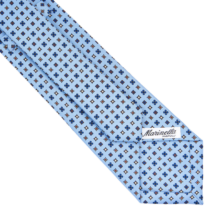 LIGHT BLUE SARTORIAL CLASSIC SILK TIE