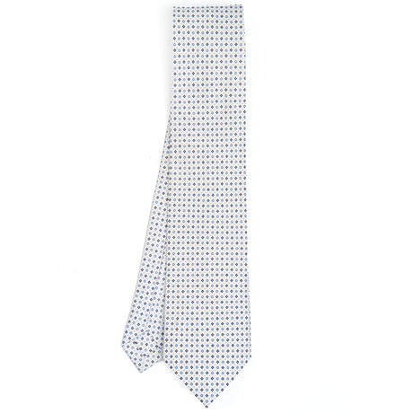 WHITE CLASSIC SILK TIE