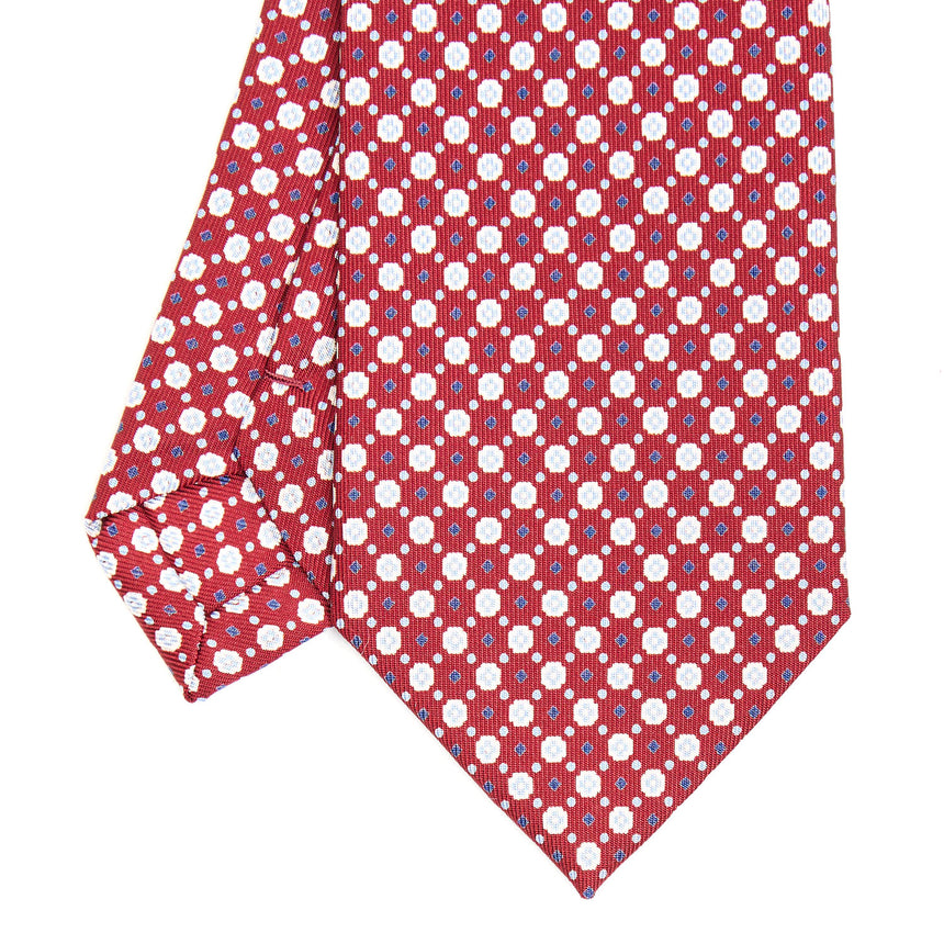 BURGUNDY SARTORIAL CLASSIC SILK TIE