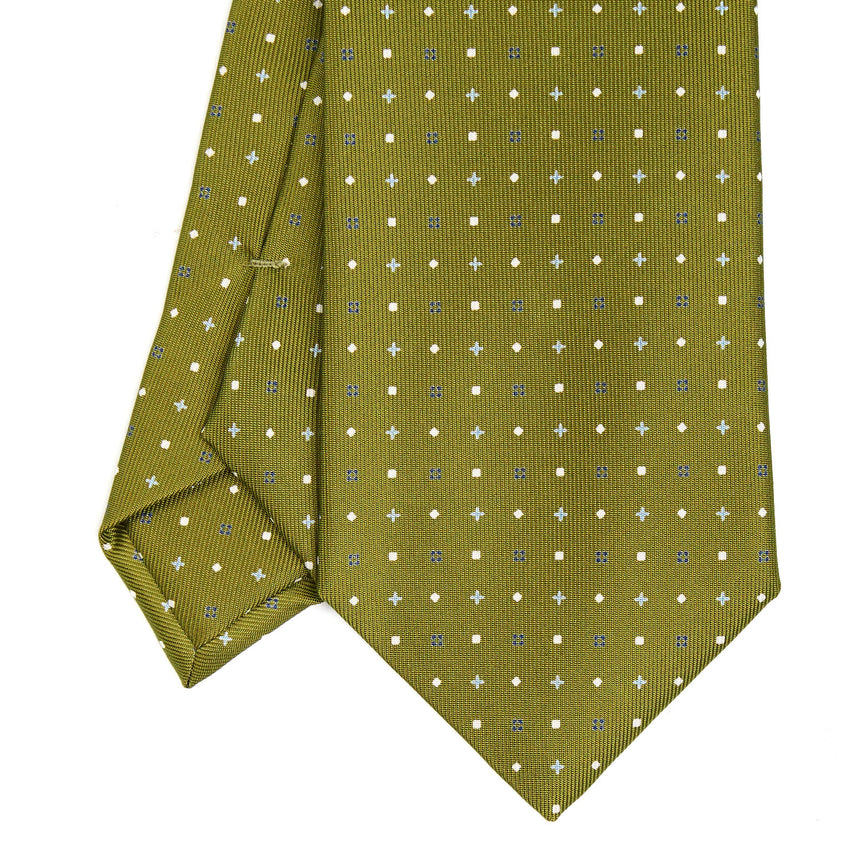 OLIVE GREEN SARTORIAL CLASSIC SILK TIE