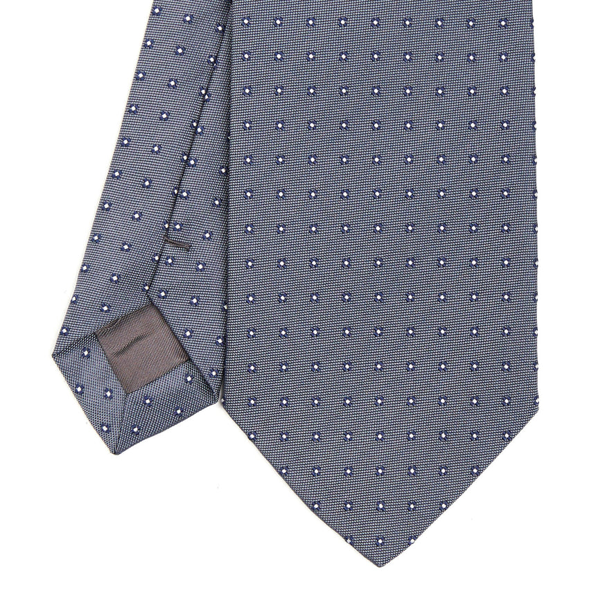 DARK GREY SARTORIAL JACQUARD SILK TIE