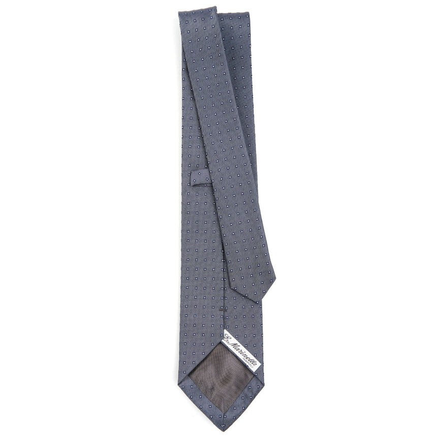 DARK GREY SARTORIAL JACQUARD SILK TIE