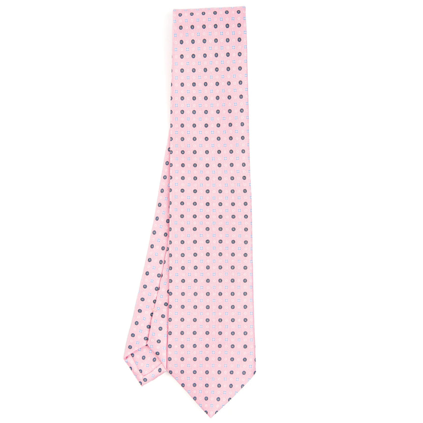 PINK SARTORIAL CLASSIC SILK TIE