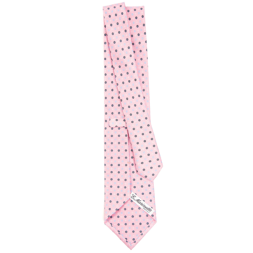 PINK SARTORIAL CLASSIC SILK TIE