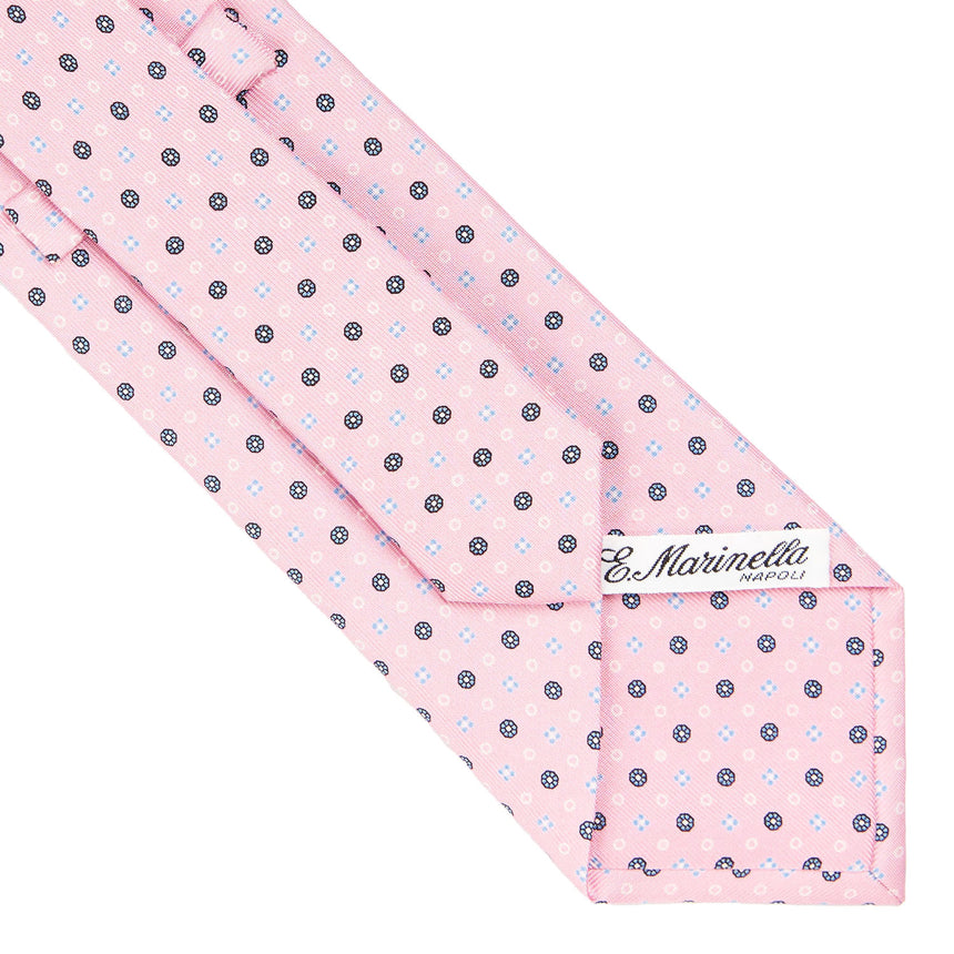 PINK SARTORIAL CLASSIC SILK TIE