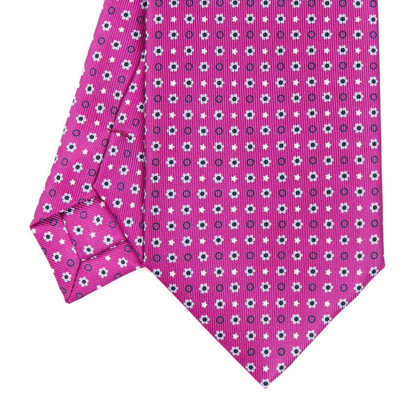 FUCHSIA SARTORIAL CLASSIC SILK TIE