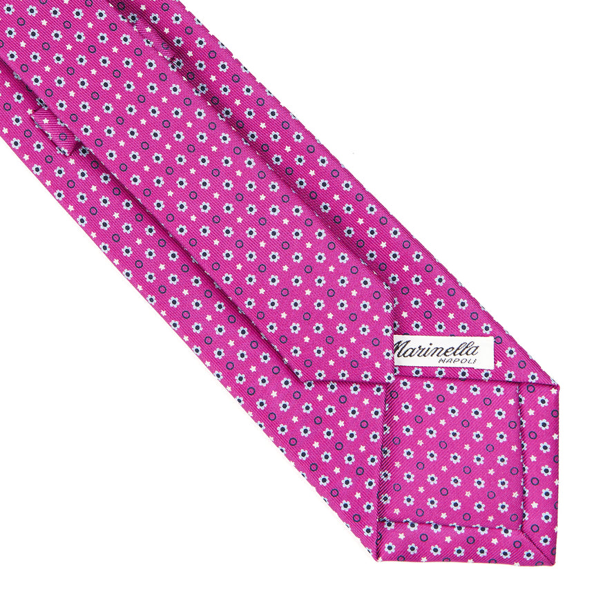 FUCHSIA SARTORIAL CLASSIC SILK TIE