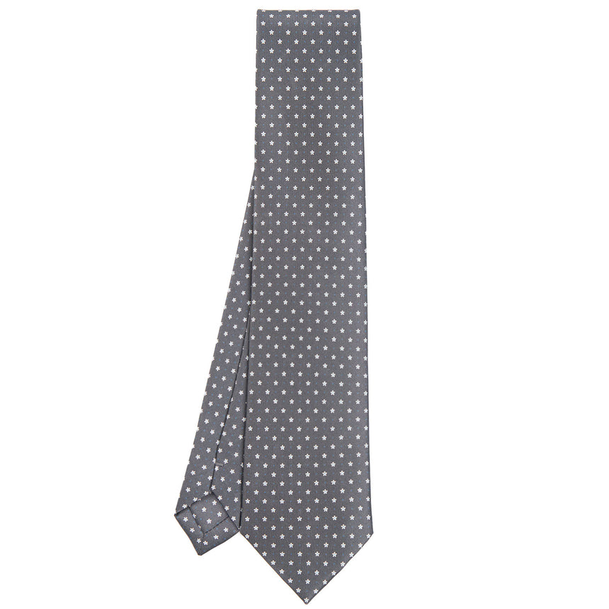 DARK GREY SARTORIAL CLASSIC SILK TIE