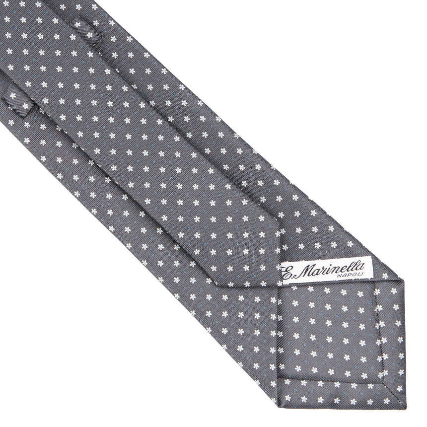 DARK GREY SARTORIAL CLASSIC SILK TIE