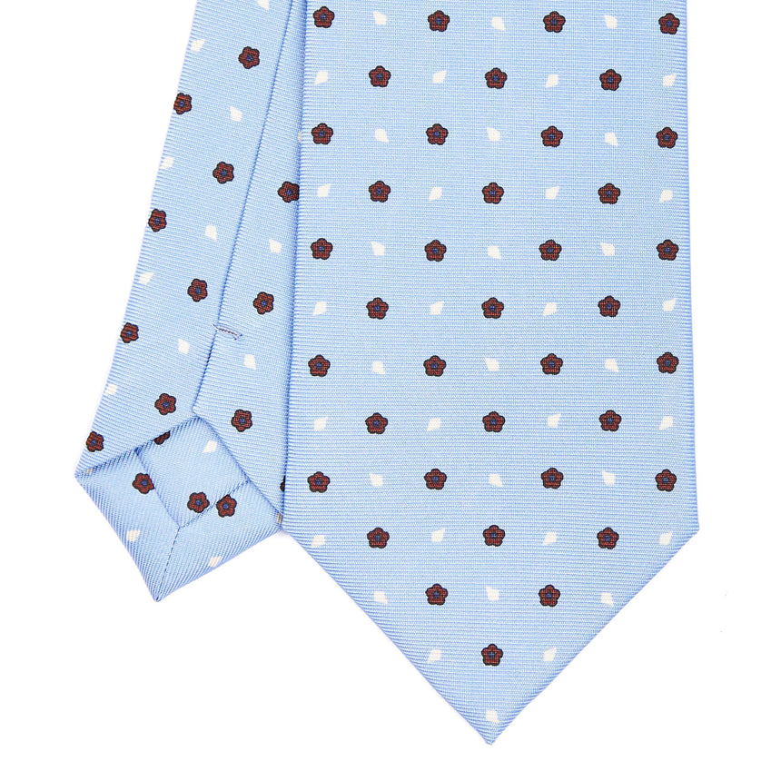 LIGHT BLUE SARTORIAL CLASSIC SILK TIE