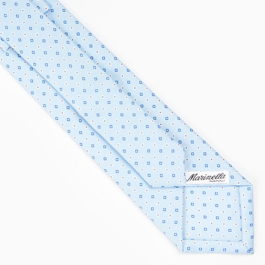 LIGHT BLUE EXTRA LONG SARTORIAL SILK TIE