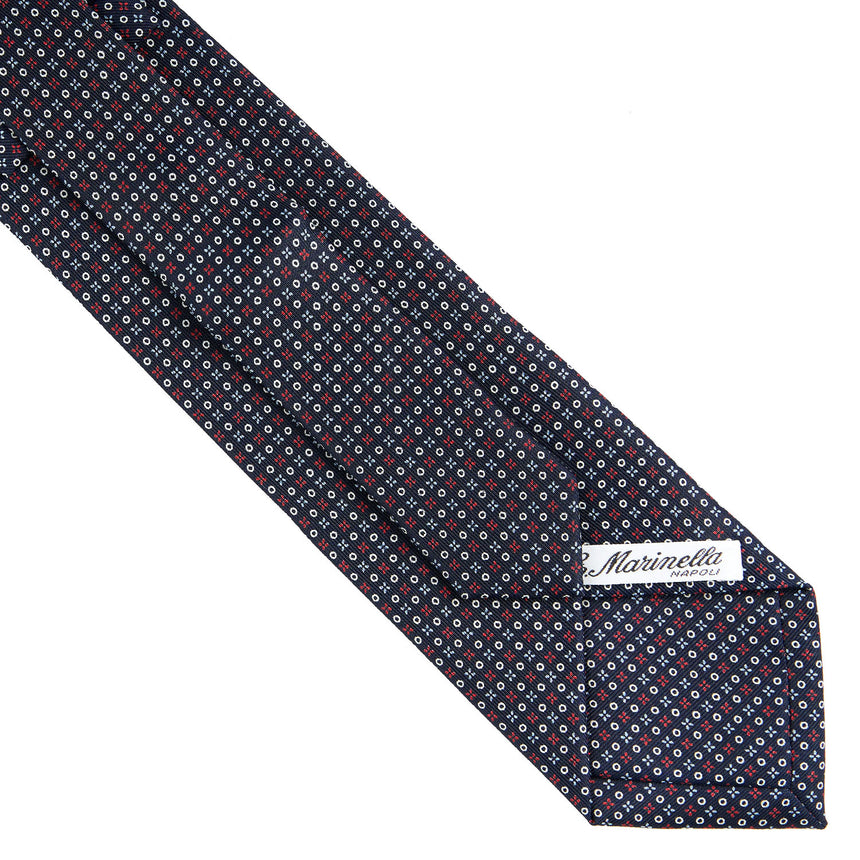 DARK BLUE EXTRA LONG SARTORIAL SILK TIE