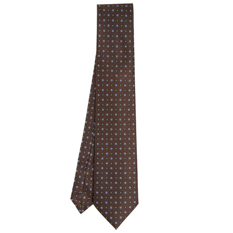 DARK BROWN EXTRA LONG SARTORIAL SILK TIE