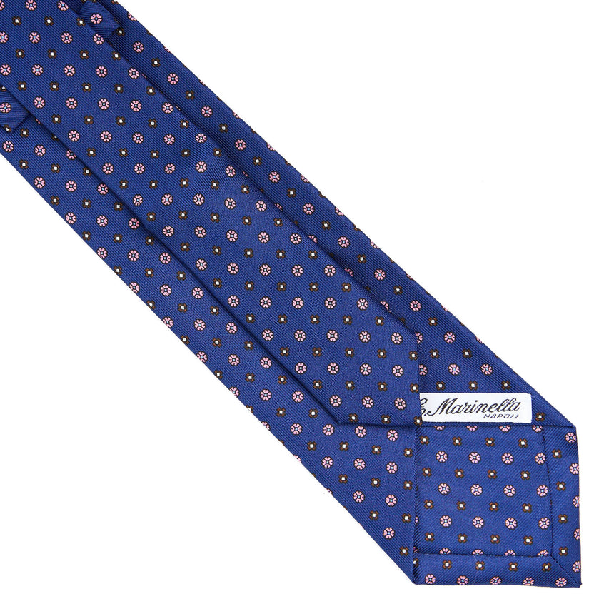 CRAVATTA SARTORIALE EXTRA LONG IN SETA BLU