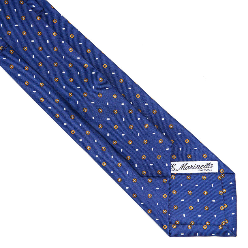 CRAVATTA SARTORIALE EXTRA LONG IN SETA BLU