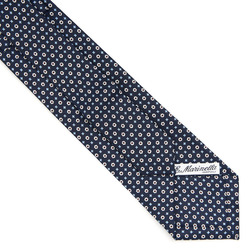 DARK BLUE EXTRA LONG SARTORIAL SILK TIE