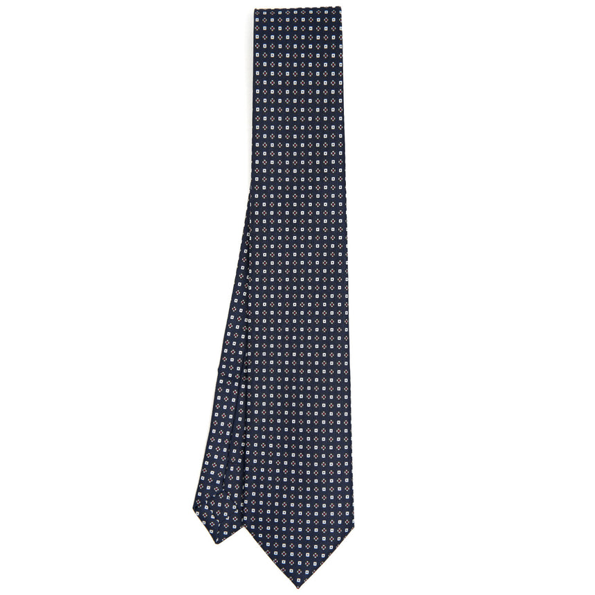 DARK BLUE EXTRA LONG SARTORIAL SILK TIE